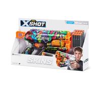 Blaster in schiuma X-SHOT Skins Griefer Graffiti - 12 dardi