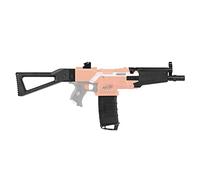 Blasterparts MOD Upgrade Kit per Nerf Stryfe SMG Kit 1: MP5 - Nero - con prolunga a barilotto, appoggiatesta, 12 caricatori a Clip