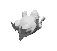 Blastoise Pokemon Statuetta 3D Tipo Acqua Evoluzione da Squirtle Model