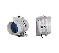 Blauberg Estrattore BI-Turbo 20cm 805-1080m3/h + termostato
