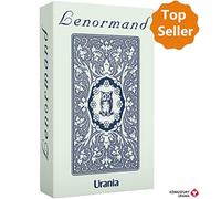 Blaue Eule: Lenormandkarten mit Kartenabbildungen (Lenormand Karten): Wahrsagekarten mit Symbolen