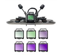 BLAUEOCHI Set di filtri ND per DJI O4 Air Unit/filtro AVATA, confezione da 6 UV/CPL/ND8/ND16/ND32/ND64 per obiettivi FPV Drones Design a scatto