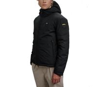 Blauer piumino reversibile Ballard con cappuccio nero beige M