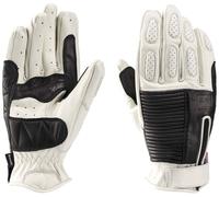 Blauer Banner Guanti da moto, bianco/nero, Taglia S
