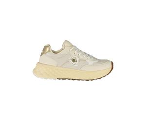 Blauer Beige Leather Women Sneaker - EU36/US6