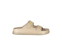 Blauer Beige Polyurethane Women Slipper - EU38/US8