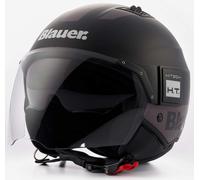 Blauer BET HT Casco Jet, nero-argento, taglia S