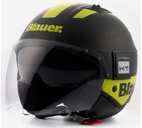 Blauer BET HT Casco Jet, nero-giallo, taglia S per maschi