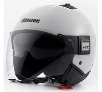 Blauer BET Monochrome Casco Jet, bianco, taglia L per maschi