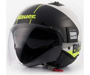 Blauer BET Urban Casco Jet, nero-bianco-giallo, taglia XS per maschi