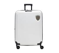 Blauer - Bianco Logo Cabina Trolley Sintetico - - Suitcases - Donna - Bianco - ONE SIZE