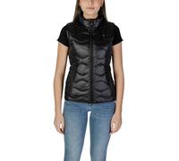 Blauer Black Polyamide Sleveless Jacket - IT42|M