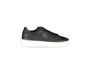 Blauer Black Polyurethane Men's Sneaker - EU44/US11