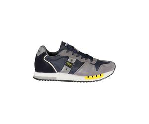 Blauer Blue Leather Men Sneaker - EU40/US7