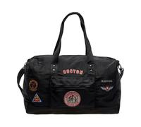 Blauer Cordura Duffle Borsa Viaggio Palestra Nero