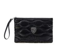 Blauer Pochette da Donna in Tessuto effetto Perla, Flow 03 (Nero Perlato)