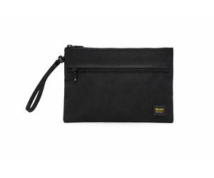 Blauer Borsa Pochette Thin Clutch Donna Uomo sling polso 20x28 cm Cordura NERO