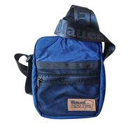 Blauer Borsello Colby07 Realizzato in Tessuto Tecnico Blu Elettrico, Uomo, Tracolla Regolabile