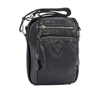 Blauer Borsello Crosby Uomo Ecopelle Nero