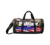 Blauer - Borsone Camouflage in Nylon - - Bags - Uomo - Verde - ONE SIZE