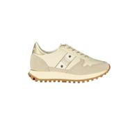 Blauer Beige Leather Women Sneaker - EU41/US11
