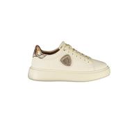 Blauer Sneakers Venus 01 – in pelle, logo strass – crema pyton 37