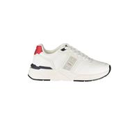 Blauer White Polyester Men Sneaker - EU45/US12
