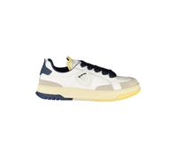 Blauer White Leather Men Sneaker - EU45/US12