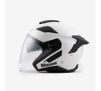 Blauer casco jet moto JJ-01 bianco lucido - Taglia casco: S (55-56)