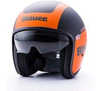Blauer Pilot 1.1 G Graphic Casco Jet, nero-arancione, taglia XL