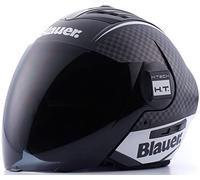 BLAUER CASCO REAL GRAFICA B BLACK MATT/TITANIUM/WHITE XS