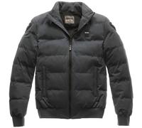 Blauer College Giacca tessile moto, grigio, Taglia L