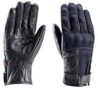 Guanti In Tessuto Blauer Combo Denim Nero L
