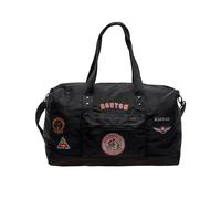 Blauer Cordura Duffle Borsa Viaggio Palestra Nero