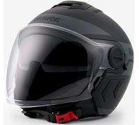 Blauer Casco Demi Jet DJ01 HT Grafica B Nero Opaco 2XL