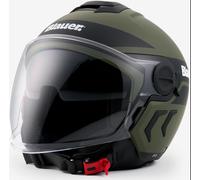 Casco Demi Jet Blauer DJ-01 Verde Opaco XL