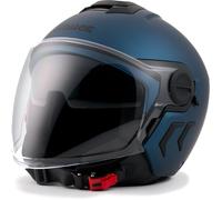 Blauer Demi Jet DJ-01 Monocolor Casco Jet, Blu opaco, Taglia L (58/60)
