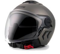 Casco Demi Jet Blauer DJ-01 Monochrome Titanio Opaco XS