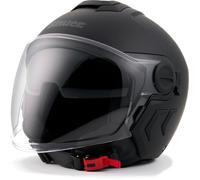 Casco Demi Jet Blauer DJ-01 Monochrome Nero Opaco XS