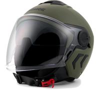 Casco Demi Jet Blauer DJ-01 Monochrome Verde Opaco XS