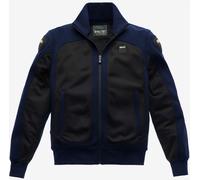 Blauer Easy Air Pro Giacca tessile moto, nero/blu, Taglia M