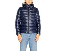 Blauer ECO PIUMINO giubbotto USA da uomo ECO ADAMS 2055 24WBLUC02055 giacca giaccone in ovatta (IT, Testo, XL, Regular, Regular, 888EI BLU interno beige)