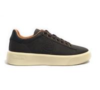 BLAUER BUCK01 dark brown navy marrone scarpe uomo sneakers pelle lacci