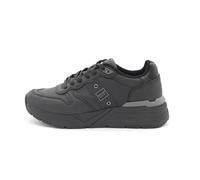 Blauer F5ray04 Sneakers Con Lacci In Ecopelle Da Uomo BLACK 43