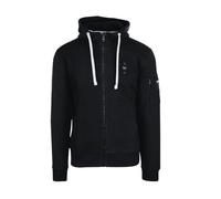 Blauer Felpa Aperta Cappuccio Cardinton 02188 nero