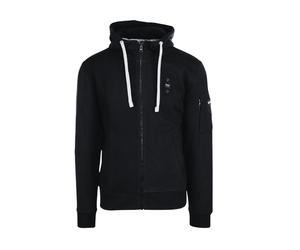 Blauer Felpa Aperta Cappuccio Cardinton 02188 nero