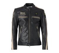 Blauer - Garner Leather Jacket - - Jackets - Uomo - Nero - L