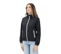 Blauer Giacca a vento nera da donna M