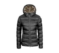 Blauer Giacca Charme Piumino Donna Nylon Grigio Scuro M
