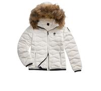 Blauer Giacca Corta Aldie Piumino Donna Nylon Bianco Ottico XS